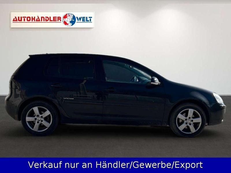 Gebraucht VW Golf VI United 80 PS (58 kW) 2008 Schwarz Kleinwagen