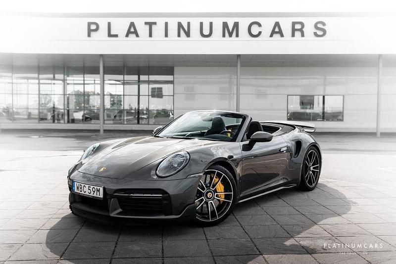 Grau Gebraucht 2024 Porsche 911 Turbo S Cabriolet Cabrio | 286.795 € - Bild 1/4