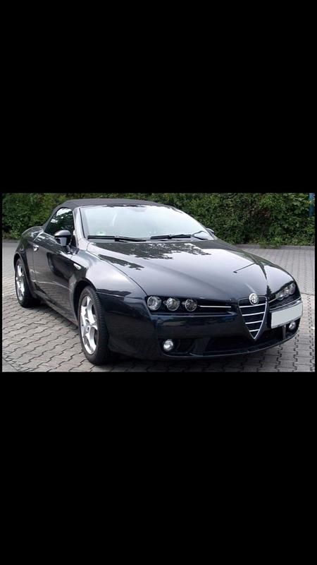 Schwarz Gebraucht 2007 Alfa Romeo Spider Cabrio | 12.000 € (Fairer Preis) - Bild 1/4