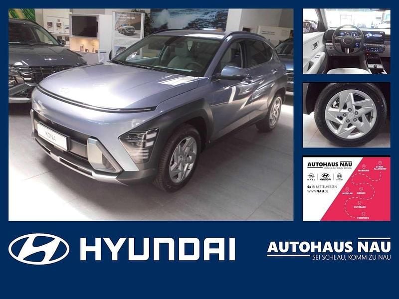 Meta blue / mic Gebraucht 2025 Hyundai Kona Trend SUV | 27.990 € (Guter Preis) - Bild 1/4