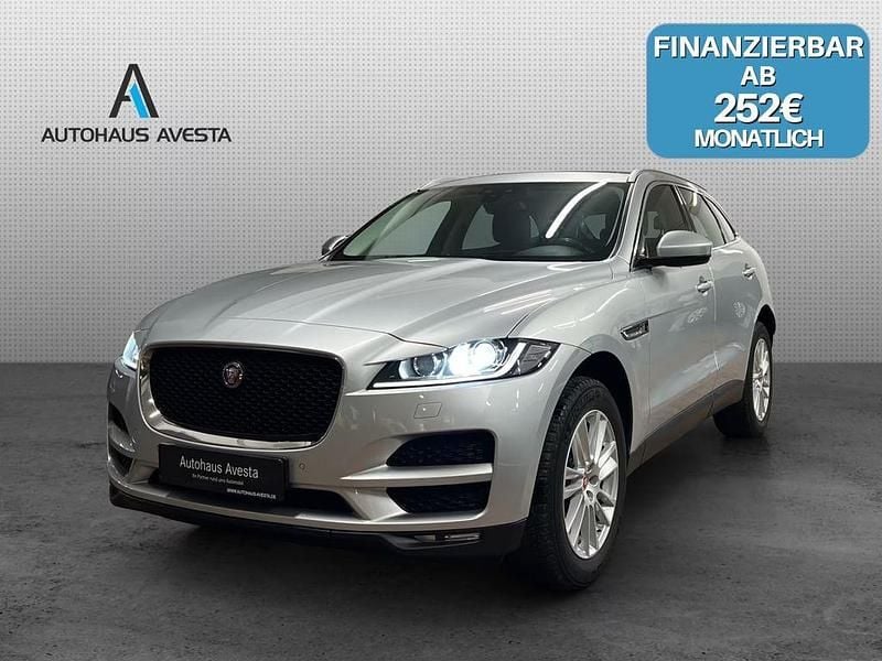 Silber Gebraucht 2018 Jaguar F-Pace SUV | 19.990 € (Superpreis) - Bild 1/4