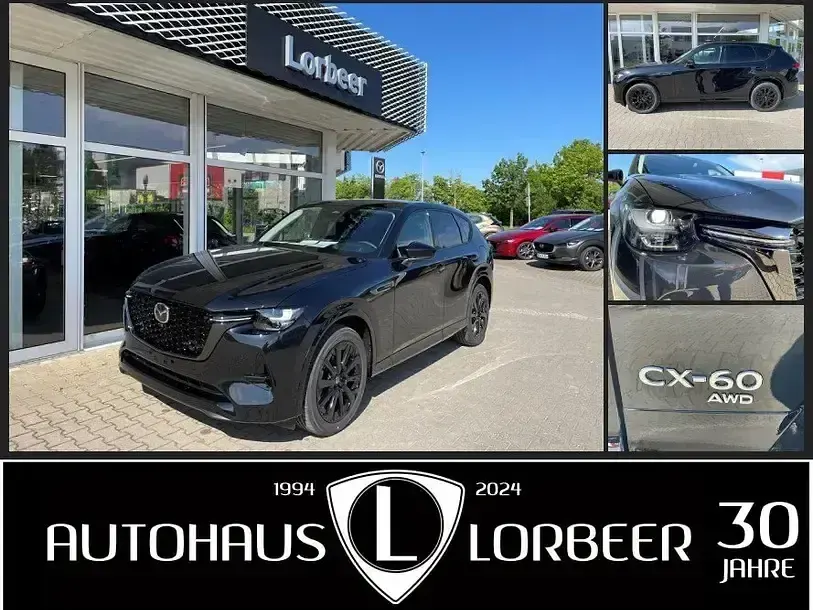 Neu Mazda CX-60 Homura-Line 254 PS (186 kW) 2025 Schwarz SUV