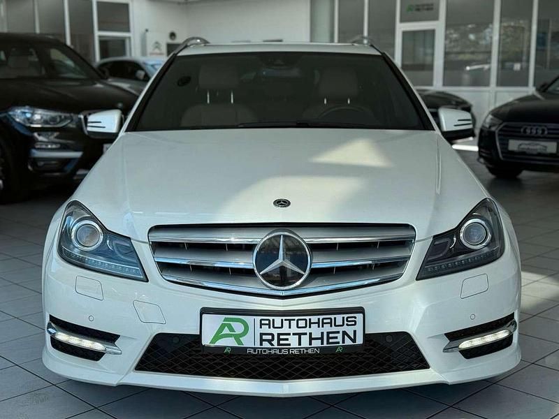 Gebraucht Mercedes C350 AMG line 265 PS (194 kW) 2013 Diamantweiss Kombi