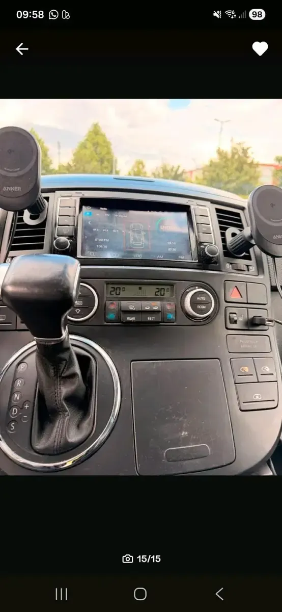 Gebraucht VW Multivan 130 PS (95 kW) 2007 Silber Van / Kleinbus