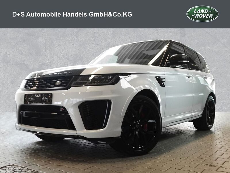 Weiß Gebraucht 2021 Land Rover Range Rover Sport SVR SUV | 88.900 € - Bild 1/4