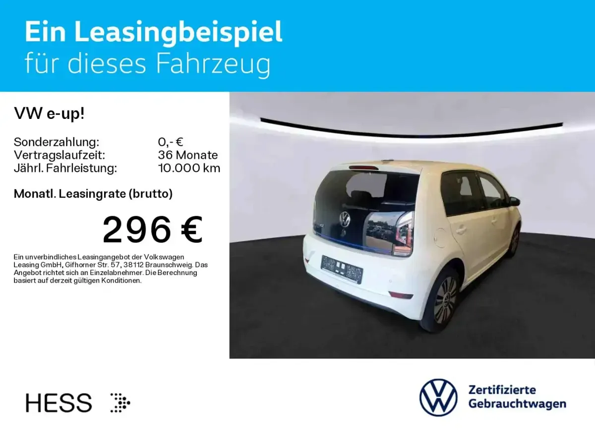 Gebraucht VW e-up! United 61 kW (83 PS) 2021 Kleinwagen