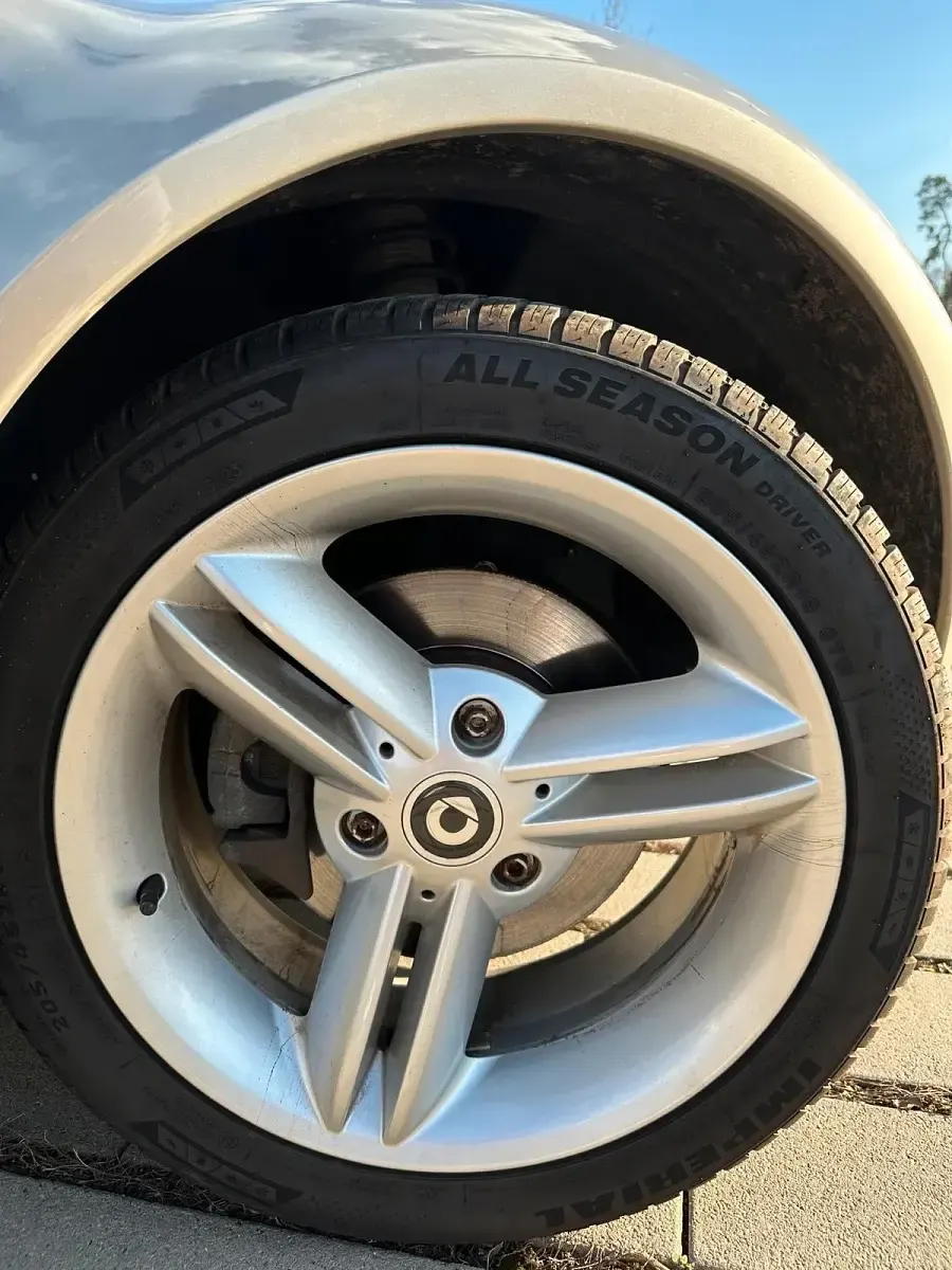 Gebraucht Smart Roadster 82 PS (60 kW) 2003 Silber Cabrio