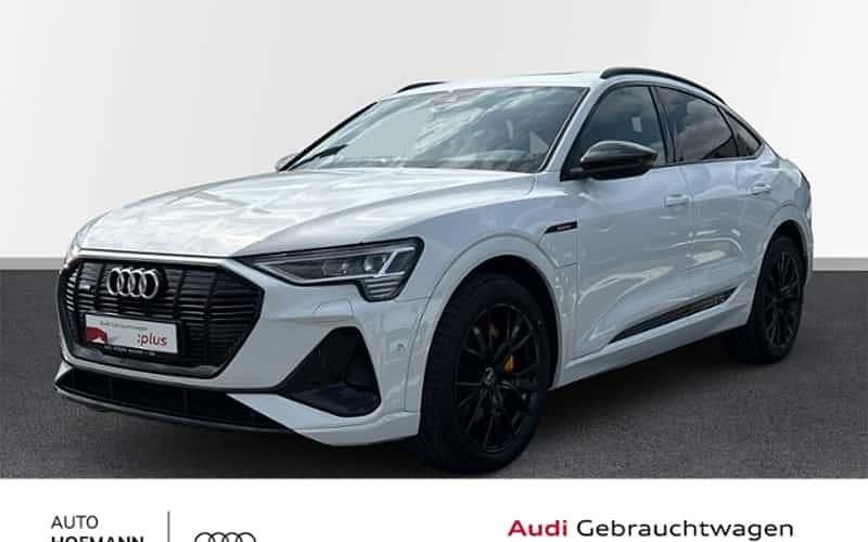 Weiß Gebraucht 2022 Audi Q8 Sportback e-tron S-Line SUV | 48.890 € - Bild 1/4