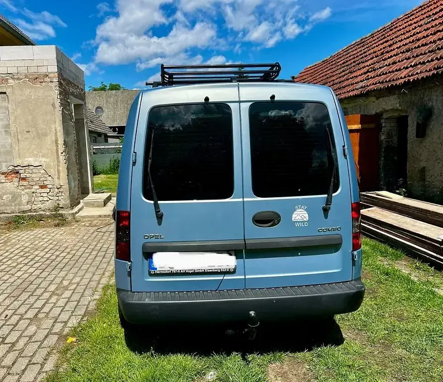 Gebraucht Opel Combo 87 PS (63 kW) 2004 Blau Van / Kleinbus