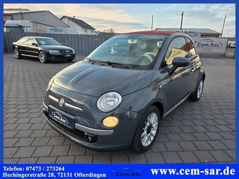 Colore esterno (carrara grau) Gebraucht 2011 Fiat 500C Lounge Cabrio | 4.499 € (Fairer Preis) - Bild 1/4
