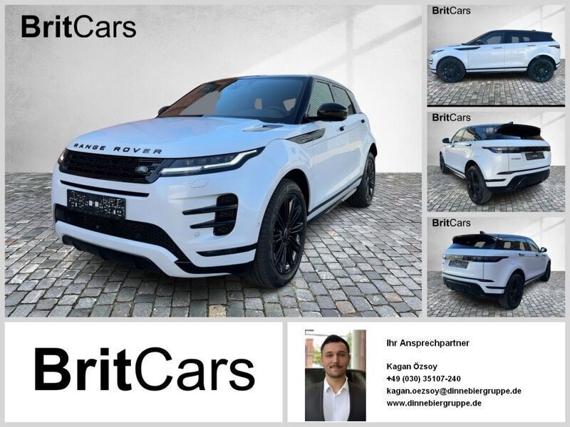 Weiß (metallic) Gebraucht 2024 Land Rover Range Rover evoque HSE Dynamic SUV | 63.949 € - Bild 1/4