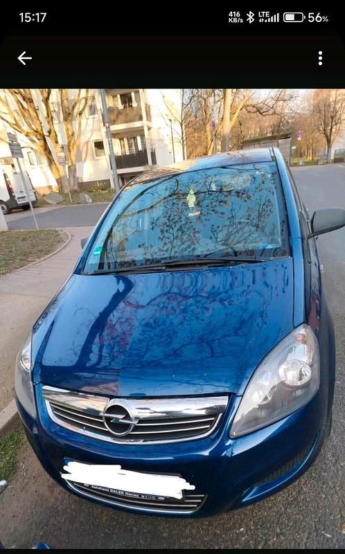 Blau Gebraucht 2009 Opel Zafira Van / Kleinbus | 1.600 € (Fairer Preis) - Bild 1/4