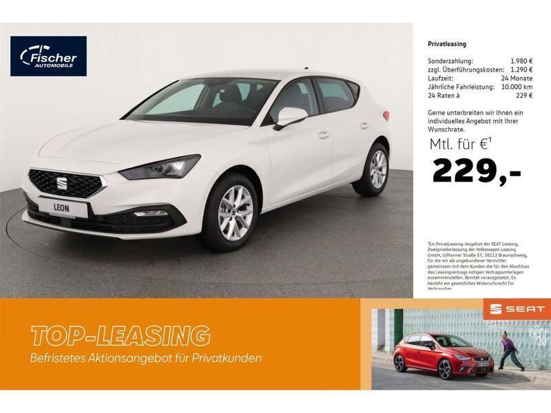 Weiß Neu 2025 Seat Leon Limousine | 28.980 € (Guter Preis) - Bild 1/4