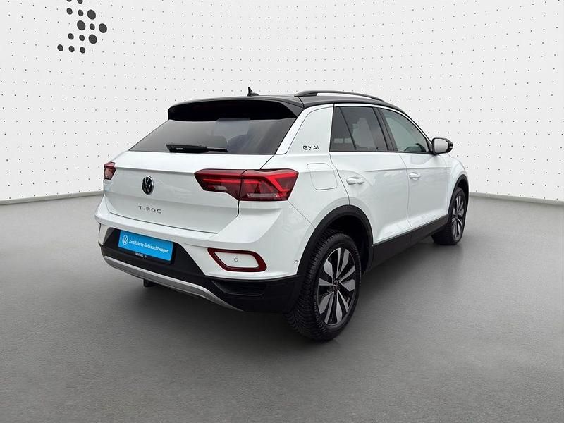 Gebraucht VW T-Roc Goal 150 PS (110 kW) 2025 Pure white/schwarz SUV
