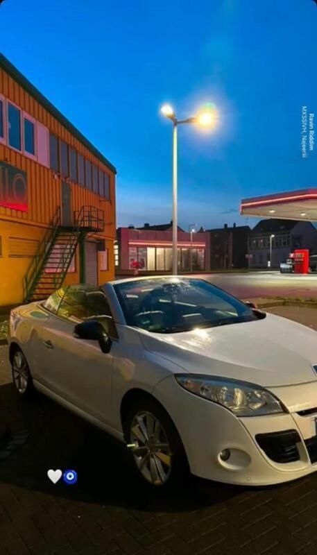 Weiß Gebraucht 2010 Renault Mégane Cabriolet Cabrio | 3.000 € - Bild 1/4