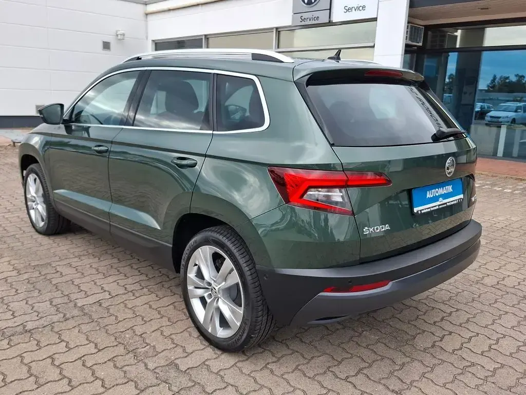 Gebraucht Skoda Karoq Style 150 PS (110 kW) 2017 Emeraldgrün metallic SUV