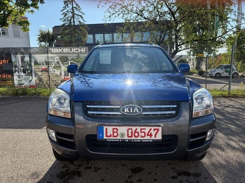 Gebraucht Kia Sportage EX 175 PS (128 kW) 2009 Blau SUV