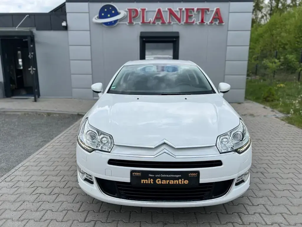 Gebraucht Citroën C5 Exclusive 163 PS (119 kW) 2011 Lack weiss banquise/deckende l Limousine