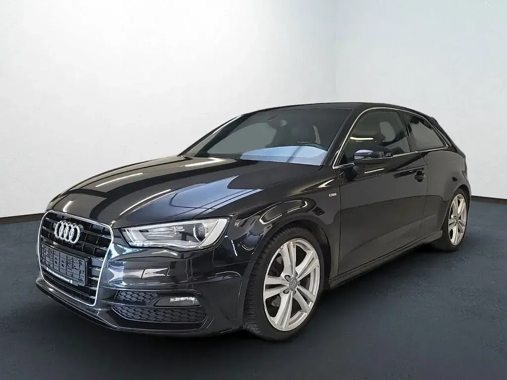 Gebraucht Audi A3 S-Line 122 PS (89 kW) 2012 Schwarz Kleinwagen
