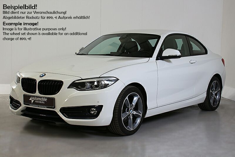 Weiß Gebraucht 2020 BMW 220 Sport Line Coupé | 23.240 € (Guter Preis) - Bild 1/4