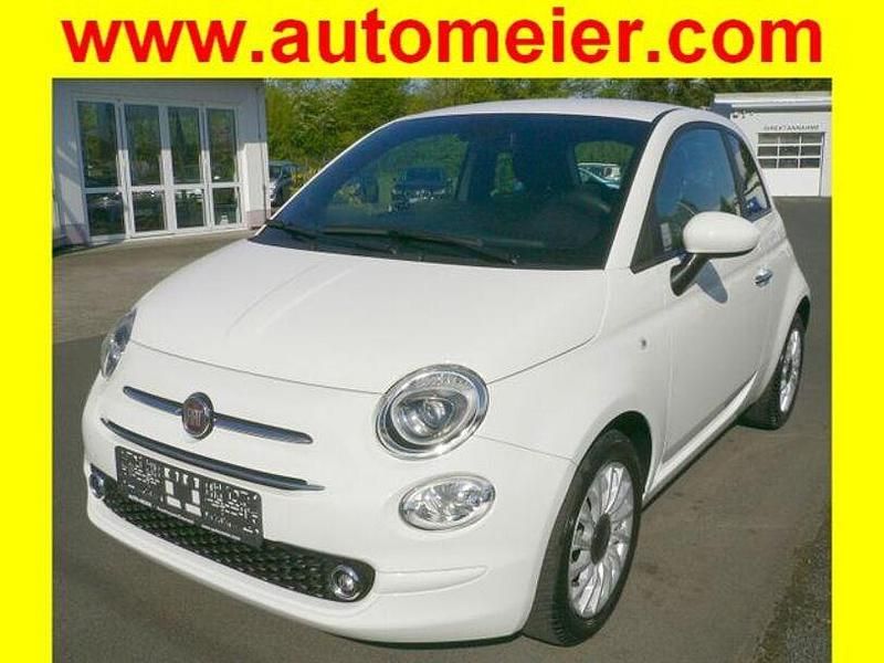 Weiss Gebraucht 2021 Fiat 500 Lounge Kleinwagen | 13.490 € (Fairer Preis) - Bild 1/4