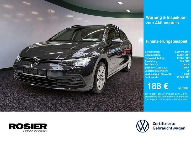Grau Gebraucht 2022 VW Golf VIII Life Kombi | 16.880 € (Guter Preis) - Bild 1/4