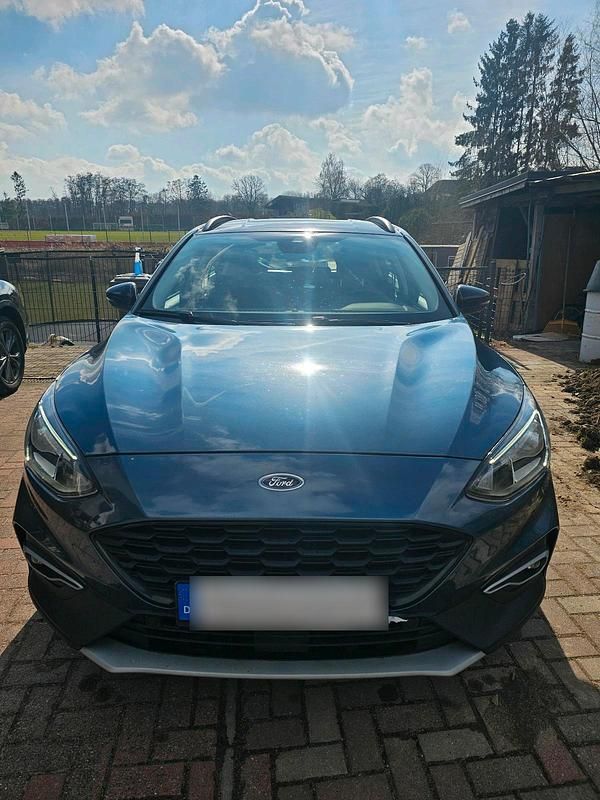 Brugt Ford Focus Active 125 HK (91 kW) 2019 Blå Sedan