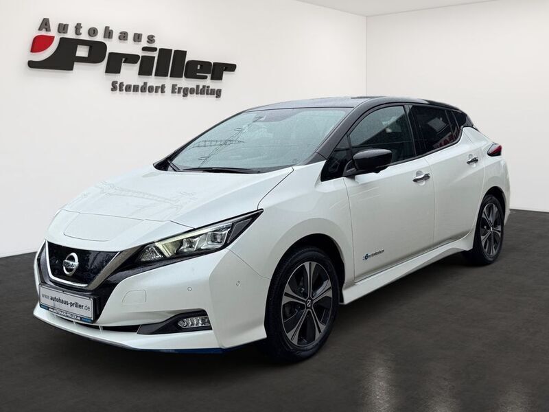 Weiß Gebraucht 2021 Nissan Leaf Tekna Kleinwagen | 18.990 € (Fairer Preis) - Bild 1/4
