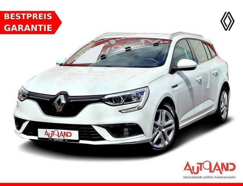 Weiß Gebraucht 2018 Renault Mégane GrandTour Intens Kombi | 12.990 € - Bild 1/4
