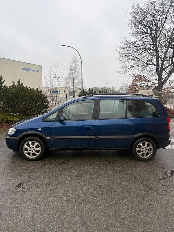 Gebraucht Opel Zafira 125 PS (91 kW) 2003 Blau Van / Kleinbus