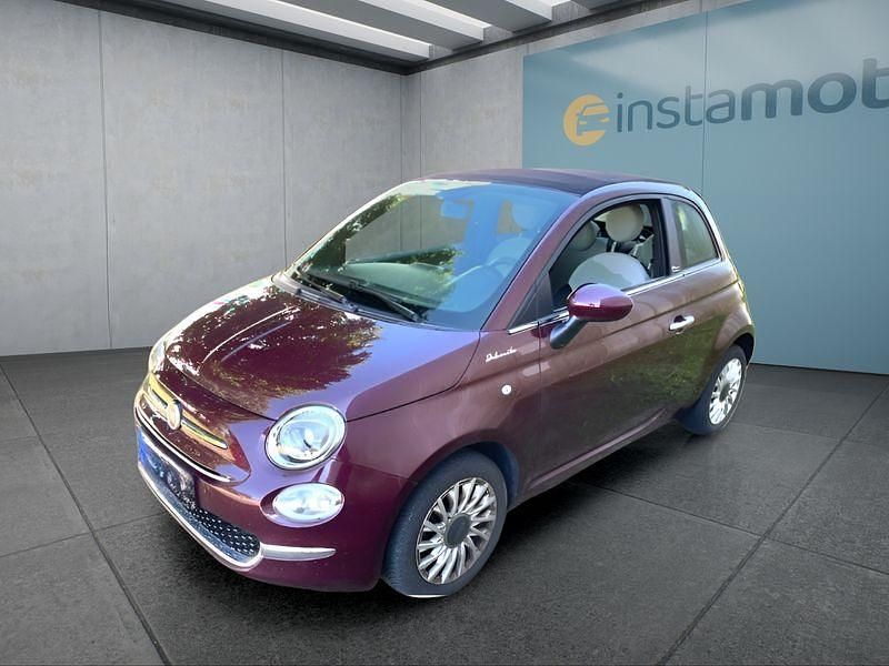 Rot Gebraucht 2021 Fiat 500C Cabrio | 13.499 € (Fairer Preis) - Bild 1/4
