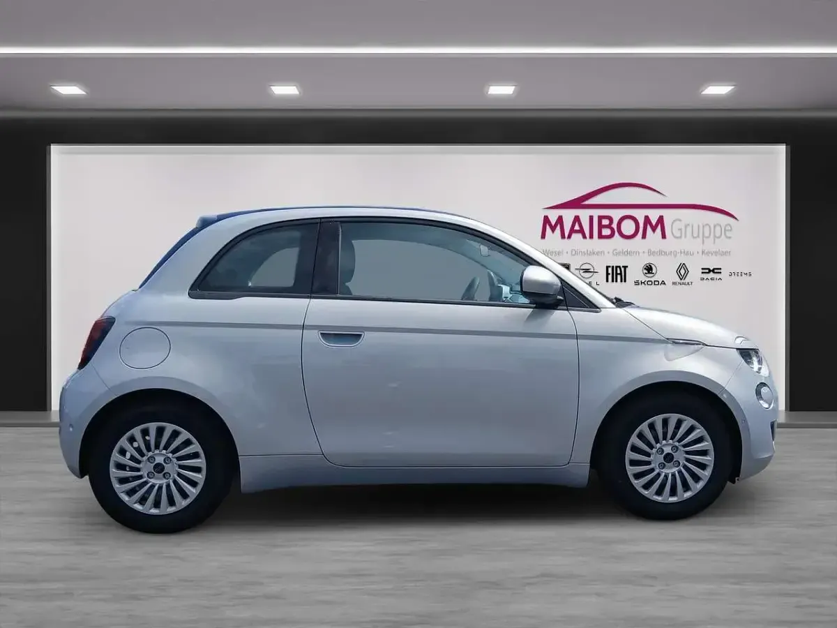 Ny Fiat 500e 69 kW (95 HK) 2025 Hvid Cabriolet