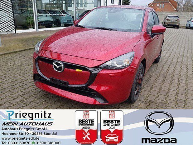 Rot Gebraucht 2024 Mazda 2 Limousine | 19.890 € (Fairer Preis) - Bild 1/4