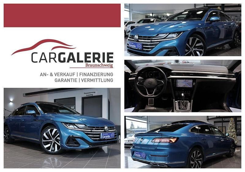 Eisvogelblau metallic Gebraucht 2022 VW Arteon R-line Limousine | 30.950 € (Etwas zu teuer) - Bild 1/4