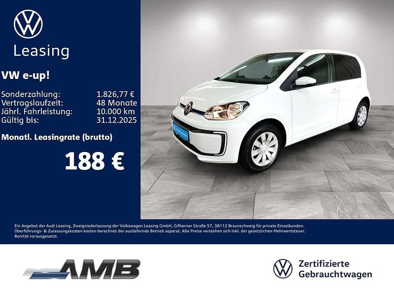 Weiß Gebraucht 2021 VW e-up! Kleinwagen | 13.639 € (Fairer Preis) - Bild 1/3