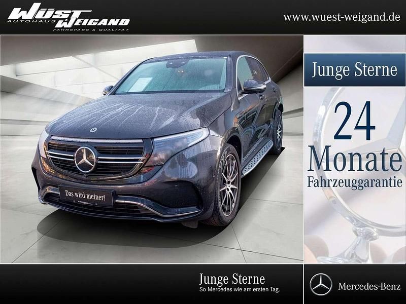 Grau Gebraucht 2021 Mercedes EQC400 AMG SUV | 37.490 € (Etwas zu teuer) - Bild 1/4