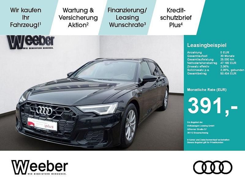 Gebraucht Audi A6 S-Line 204 PS (150 kW) 2025 Mythosschwarz metallic Kombi