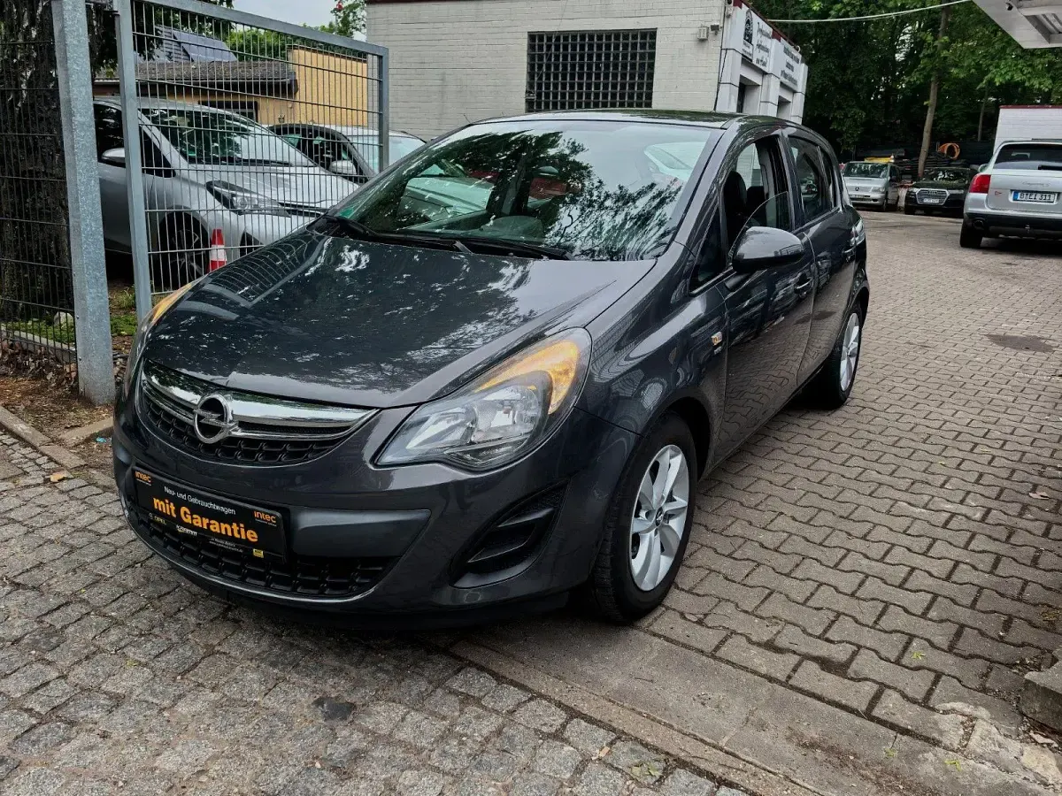 Usata Opel Corsa Energy 69 CV (50 kW) 2014 Grigio Utilitaria