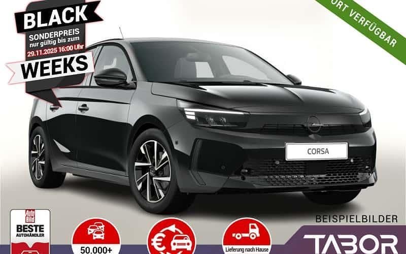 Schwarz Neu 2025 Opel Corsa Limousine | 18.318 € (Guter Preis) - Bild 1/4