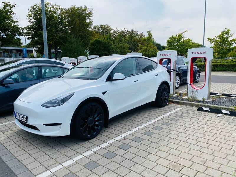 Gebraucht Tesla Model Y Performance 392 kW (534 PS) 2022 Weiß SUV
