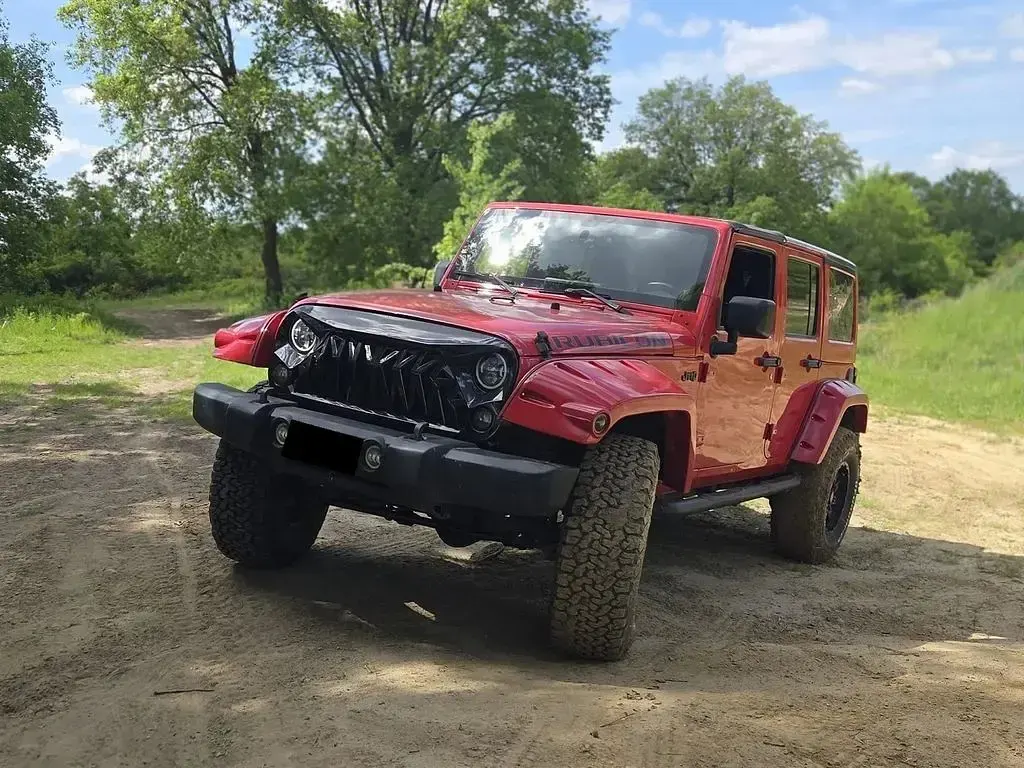 Gebraucht Jeep Wrangler Rubicon 284 PS (208 kW) 2012 Rot SUV