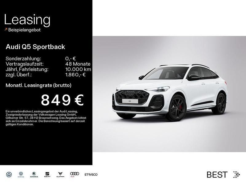 Weiß Neu 2025 Audi Q5 Sportback S-Line SUV | 75.540 € (Teuer) - Bild 1/3