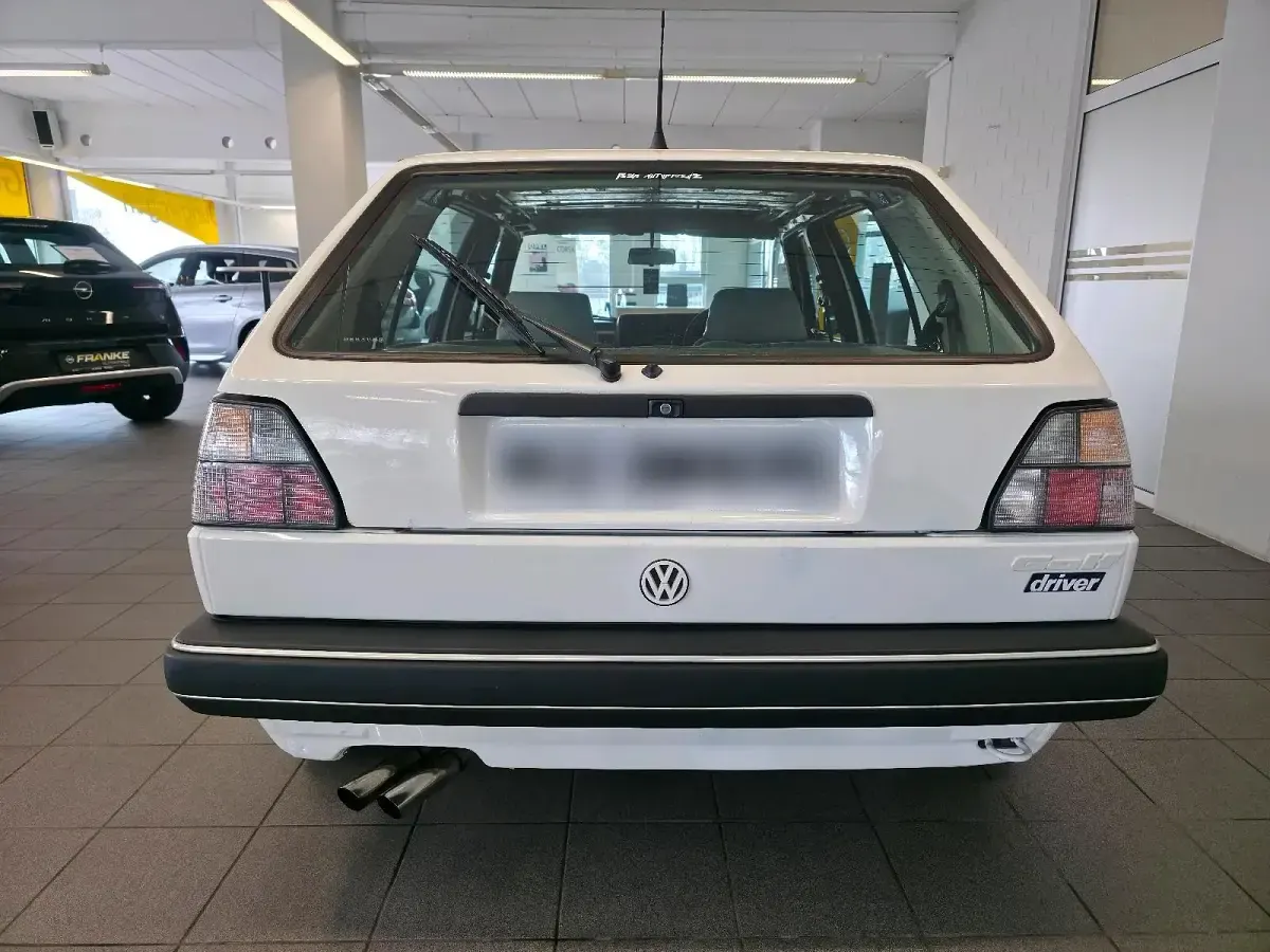 Gebraucht VW Golf II 70 PS (51 kW) 1990 Weiß Kleinwagen