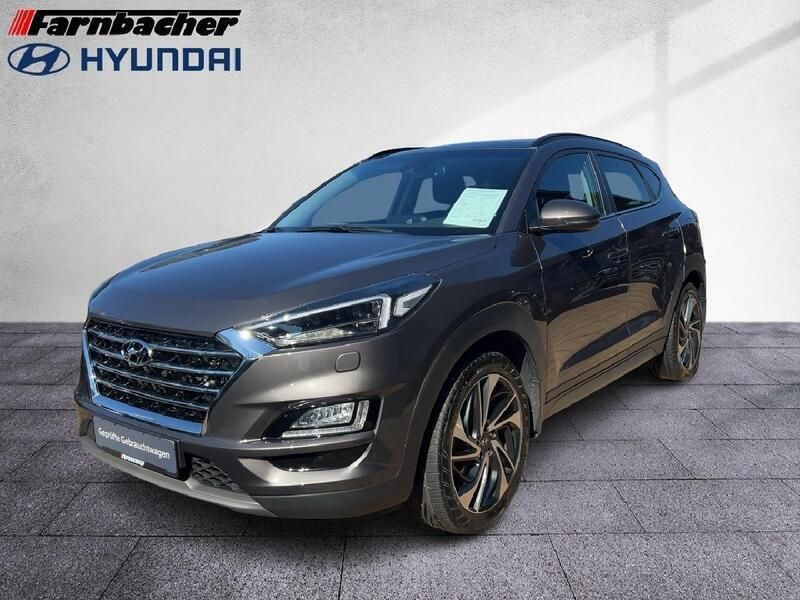 Grau Gebraucht 2019 Hyundai Tucson Premium SUV | 19.990 € (Fairer Preis) - Bild 1/4