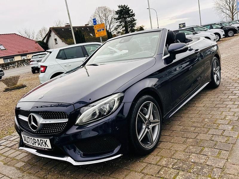 Gebraucht Mercedes C200 AMG 184 PS (135 kW) 2017 Blau Cabrio