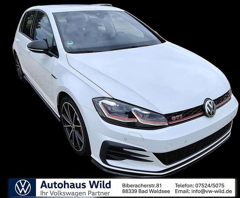 Pure white Gebraucht 2019 VW Golf VII GTI Kleinwagen | 25.000 € (Fairer Preis) - Bild 1/4