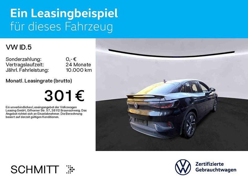 Gebraucht VW ID.5 Pro Performance 150 kW (204 PS) 2022 Grenadillschwarz metallic SUV