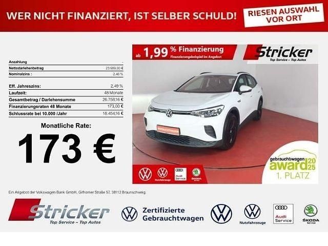 Weiß Gebraucht 2022 VW ID.4 Pure SUV | 23.989 € (Fairer Preis) - Bild 1/4