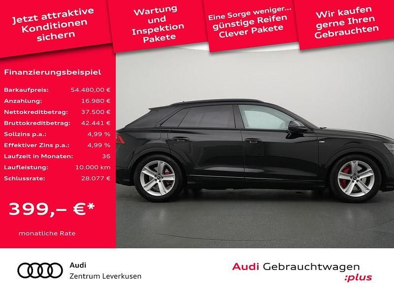 Gebraucht Audi Q8 S-Line 381 PS (280 kW) 2022 Schwarz SUV