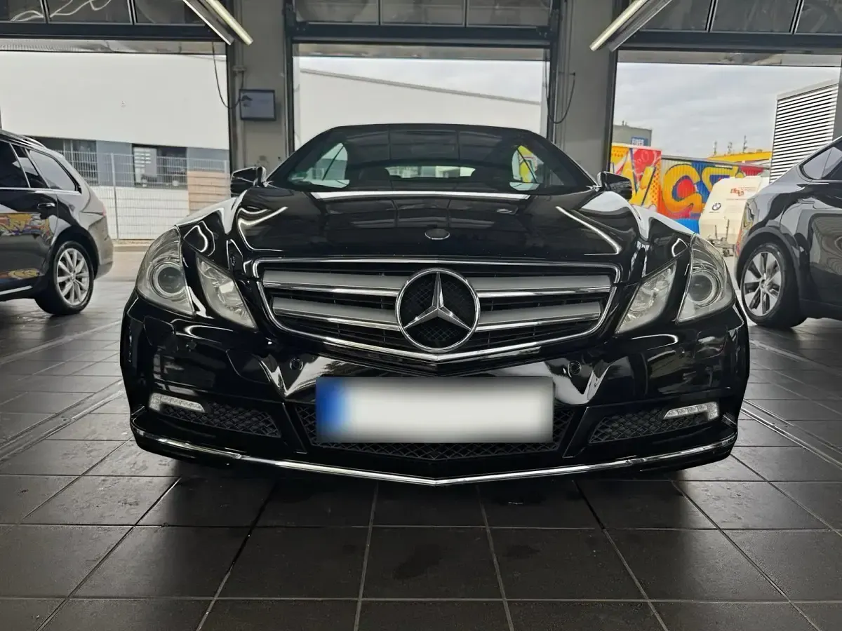 Brugt Mercedes E250 204 HK (150 kW) 2010 Sort Cabriolet